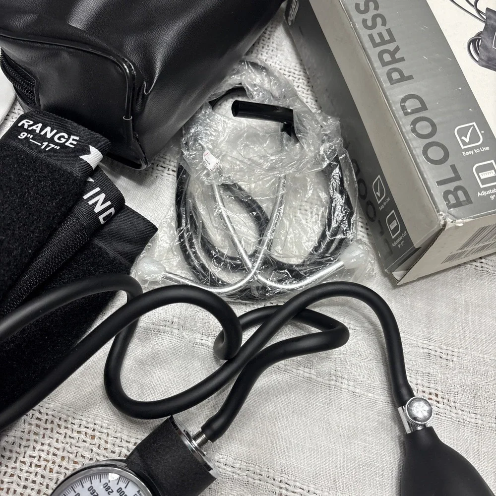 Equate Manual Blood Pressure Monitor With Accessories Bag